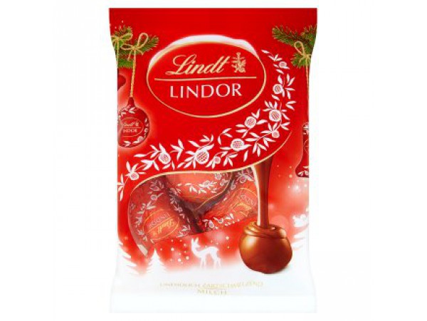 Lindt Lindor молочный шоколад с нежной жидкой начинкой 100 г